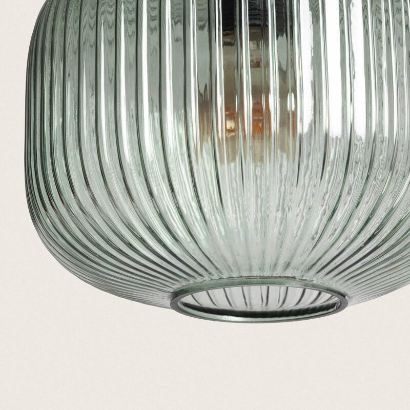 Lumexa Edwinaro Hanglamp Glas Groen