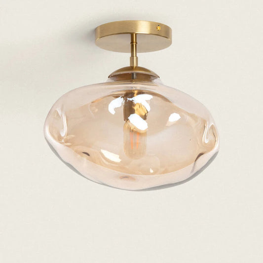 Lumexa Halycaro Plafondlamp Metaal en Glas E27