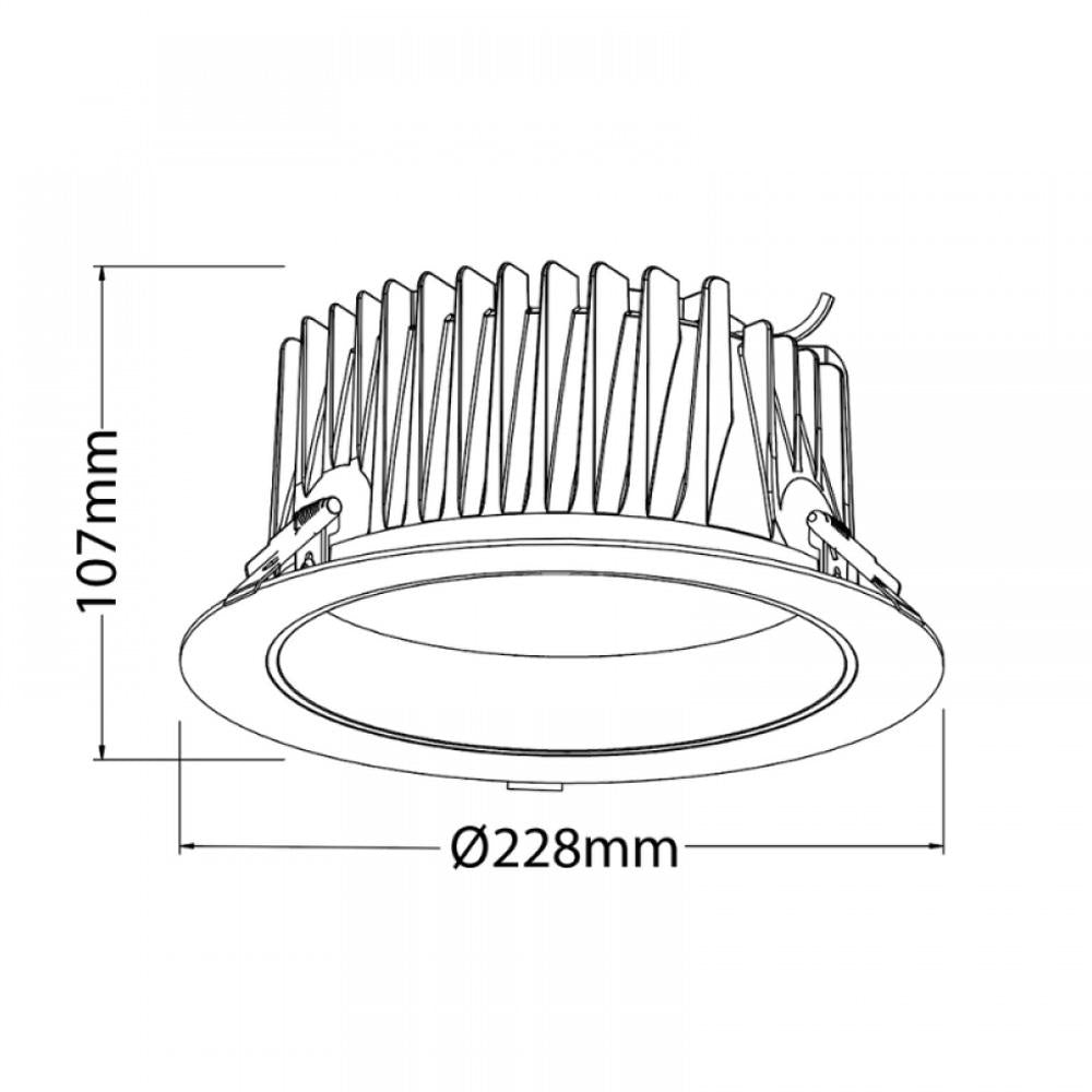 Reflector downlight