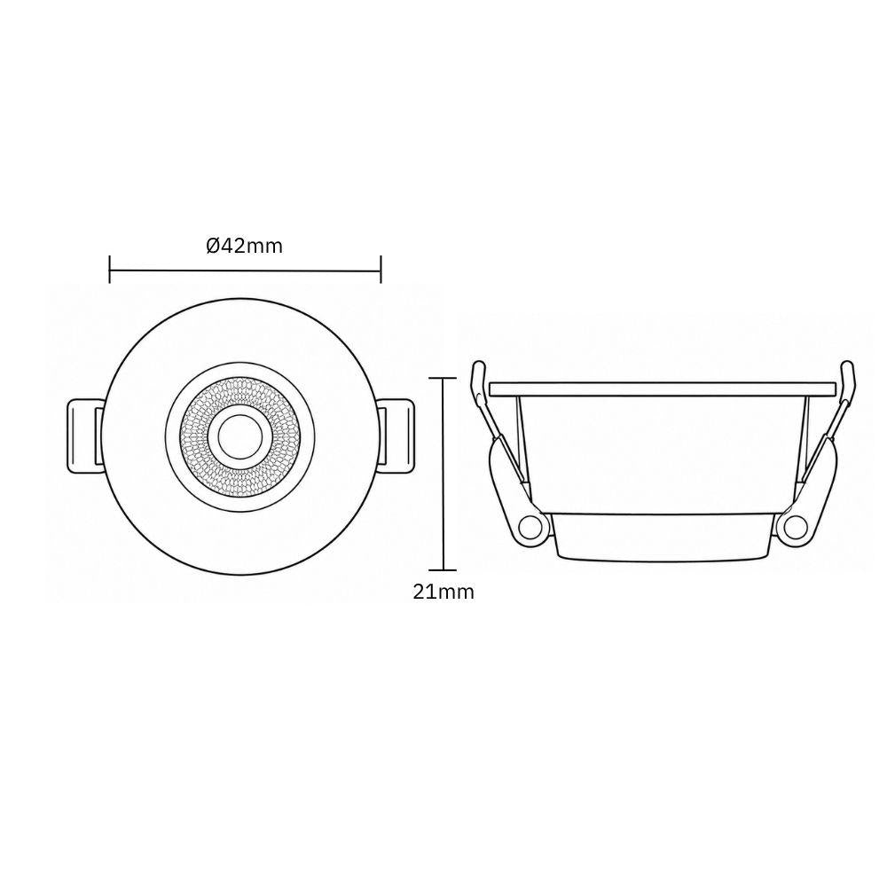 Spot | Ø42*21mm | 24V | 3W