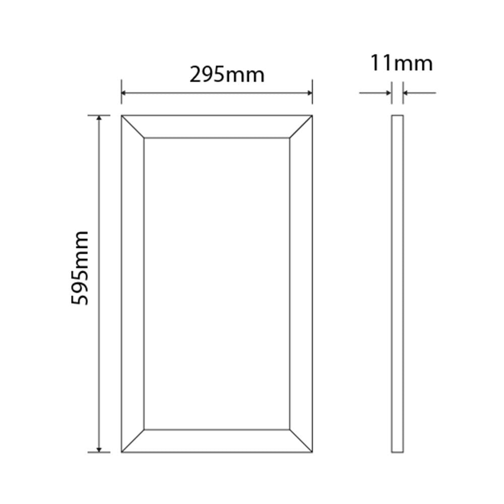 LED paneel | 30*60 | 6/8/10/13/15W | 3-CCT | EU stekker