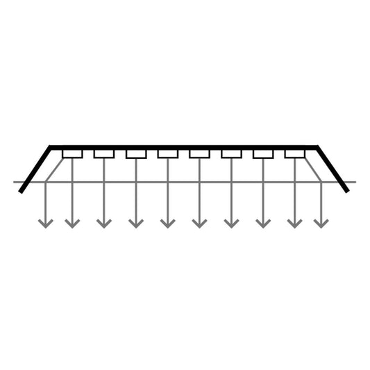 back-lit LED paneel 30x120 | >105Lm/W | 3000K