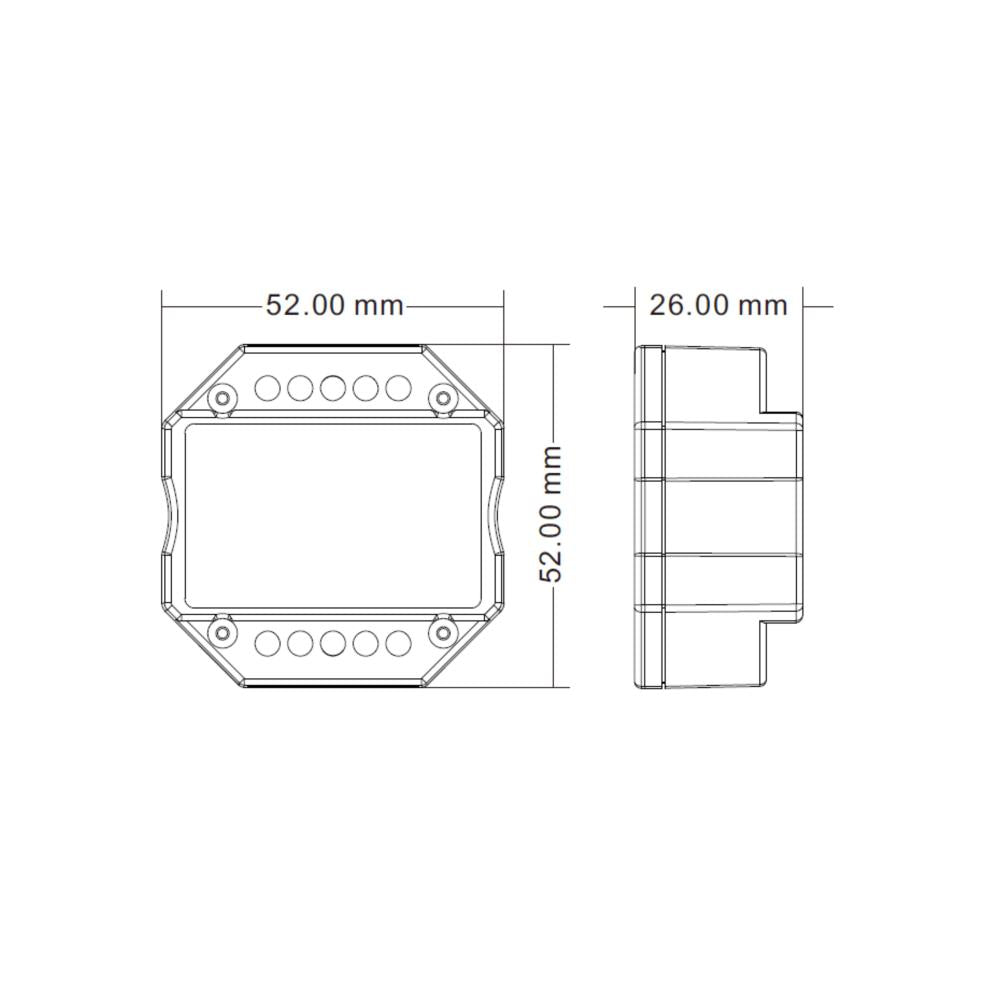 RF | controller | SC | 100-240V fase afsnijding | inbouw