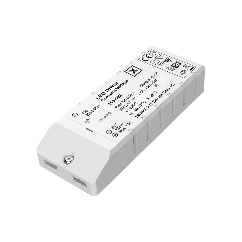 LED voeding 12V | 18W | blok type binnen