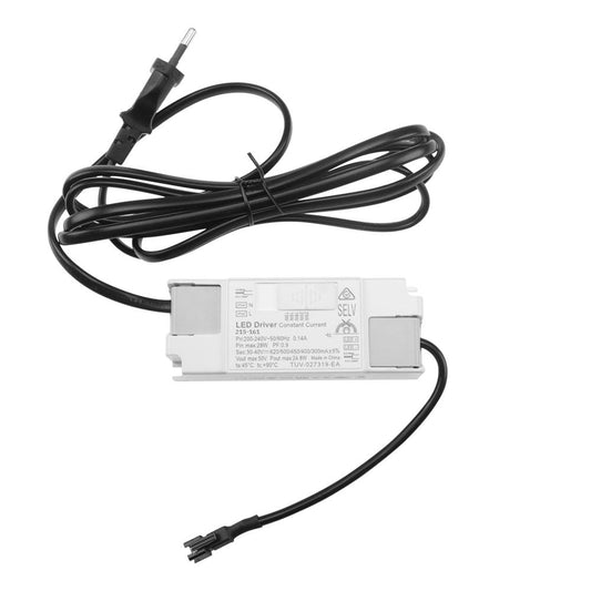LED voeding | 300/400/450/500/620mA | max 40V/25W | EU stekker