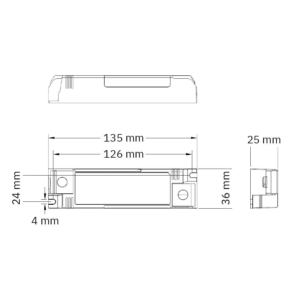 Philips LED voeding | 24V | IP20 | 30W