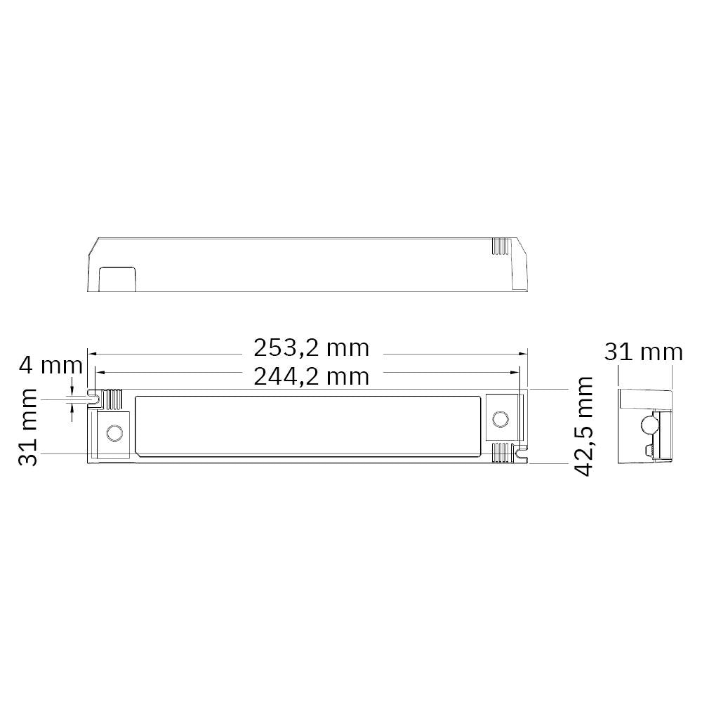 Philips LED voeding | 24V | IP20 | 150W