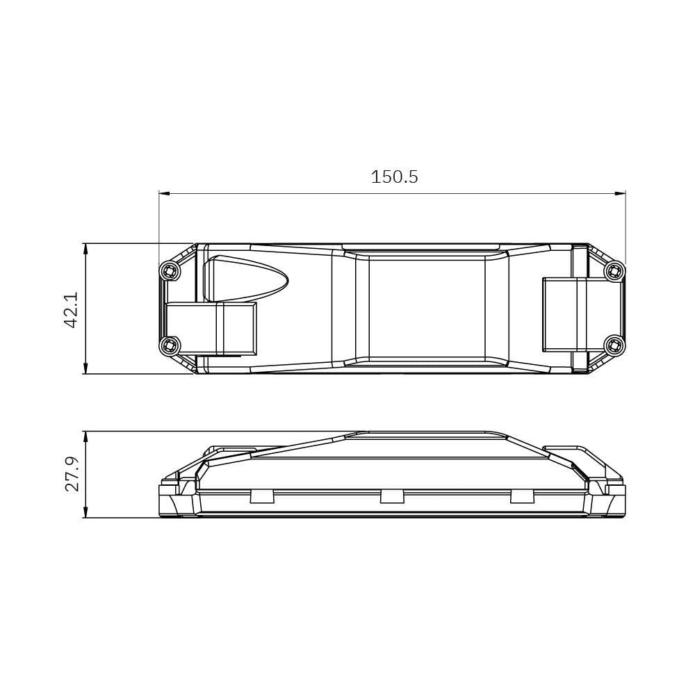 LED driver | eldoLED ECOdrive 20CA-E1Z0A | 20W | 0-10V