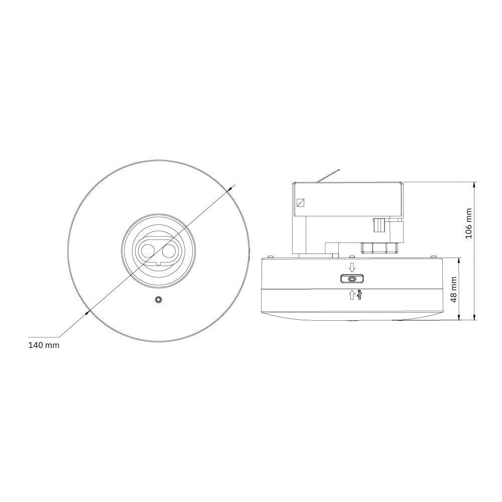 Nood railverlichting | 6W