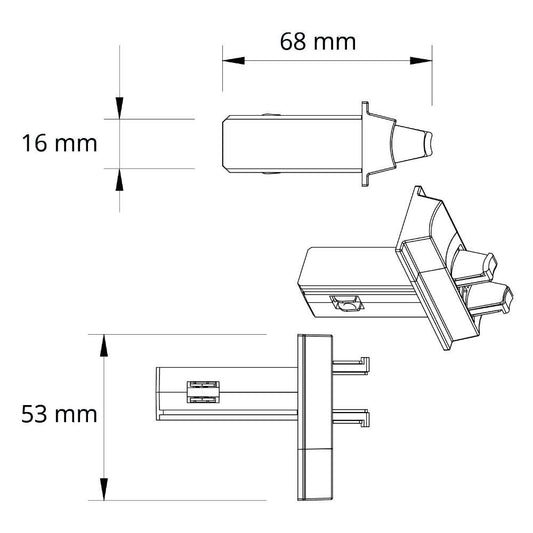 T48/20 | wit | TS1 | multi X connector TZ32 | 6A