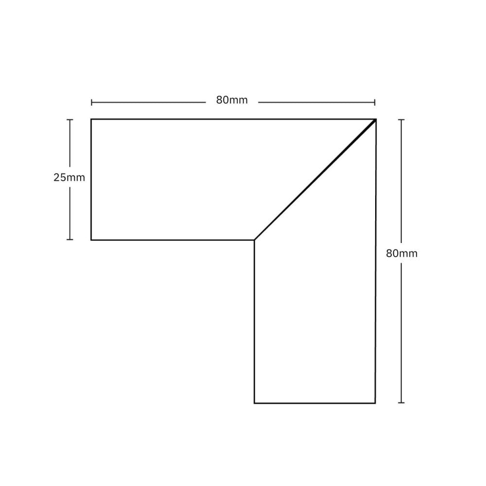 T48/20 | zwart | TS2 | hoek TZ54 | verticaal | NC