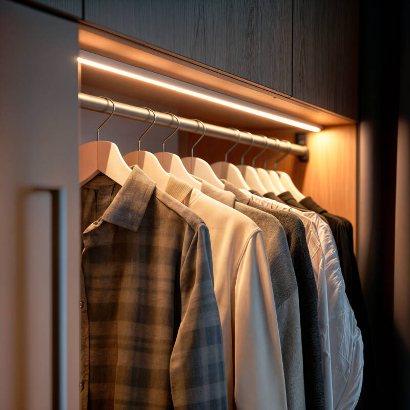 Lumexa Opbouw Profiel Aluminium 1m met Doorschijnende cover voor LED-strip tot 10 mm