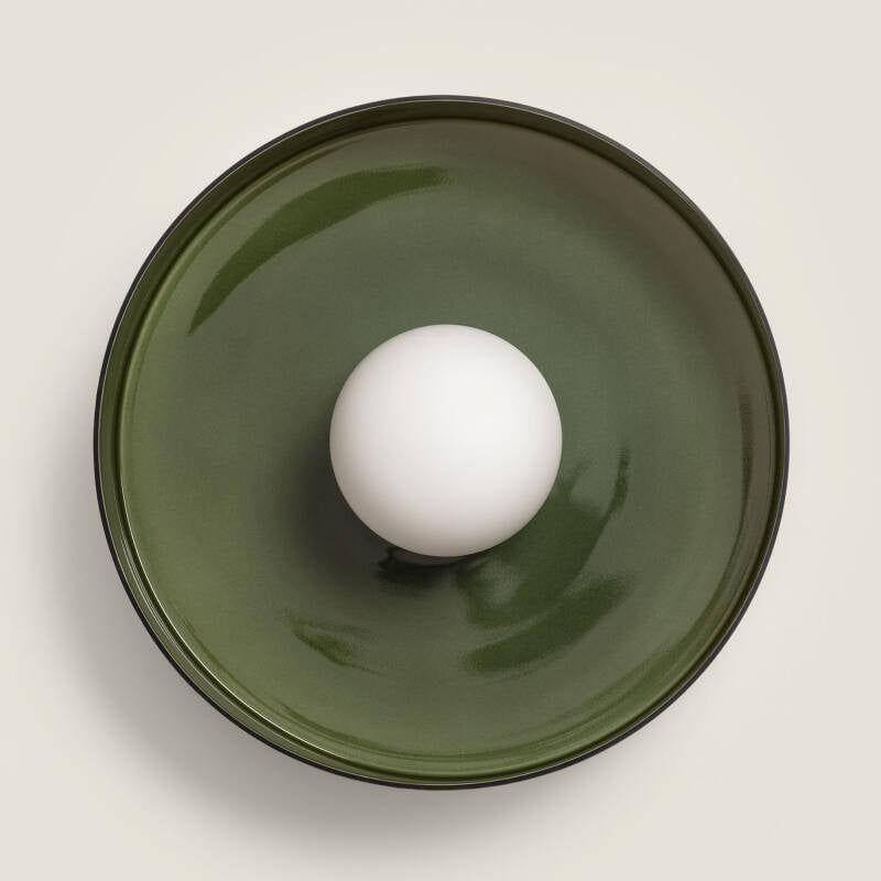 Lumexa Elvaro Plafondlamp Glas Groen