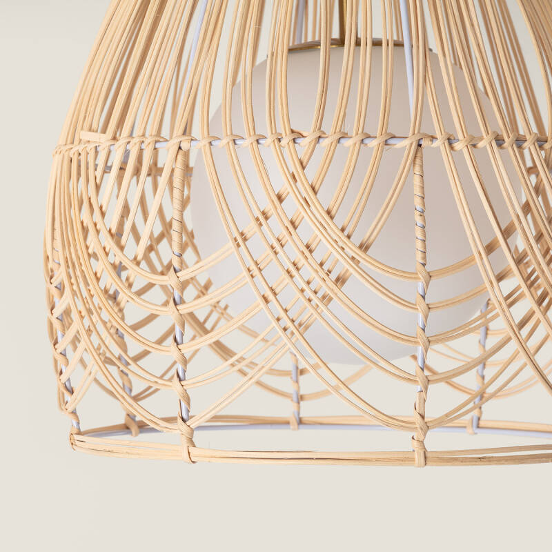 Lumexa Bagrato Plafondlamp Rotan en Glas