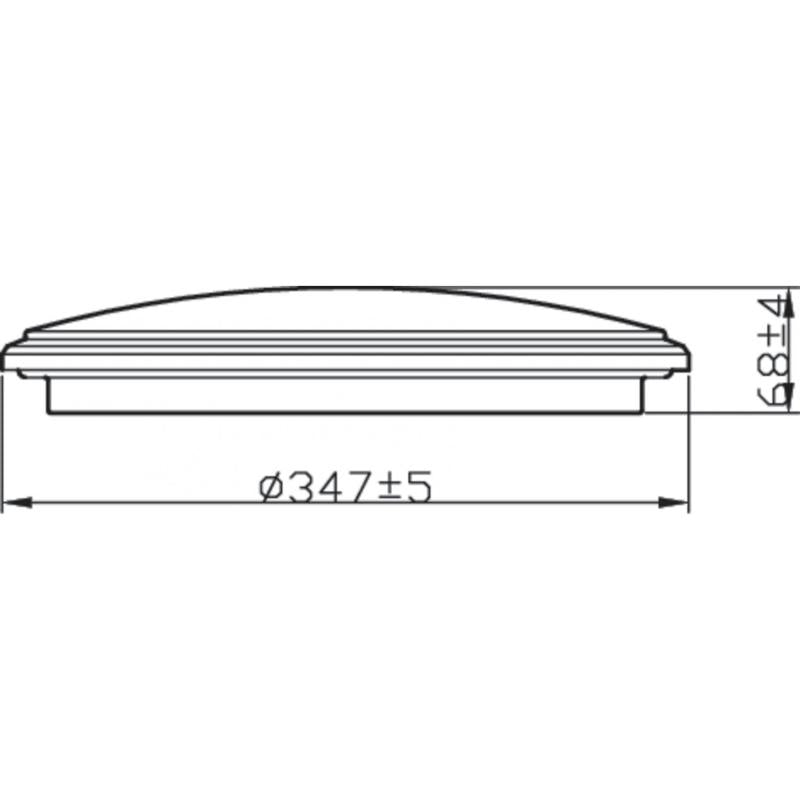 Philips Spray LED Plafondlamp 17W IP44