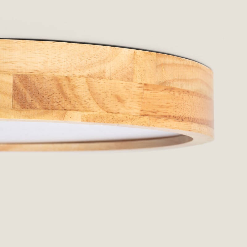 Lumexa Kayuvo LED Plafondlamp Hout 20W CCT