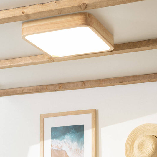Lumexa Kayuvo LED Plafondlamp Hout 20W CCT