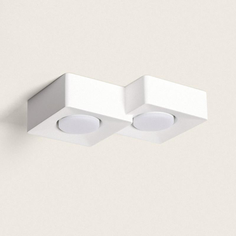 Lumexa Qumano LED Plafondlamp Gips 2-Spot 9W