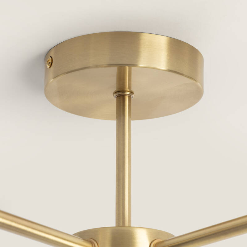 Lumexa Moonlivo Plafondlamp Metaal en Glas 5x G9