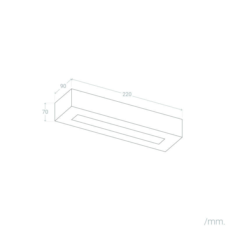 Lumexa Ruvilo LED Wall Light E14 13W