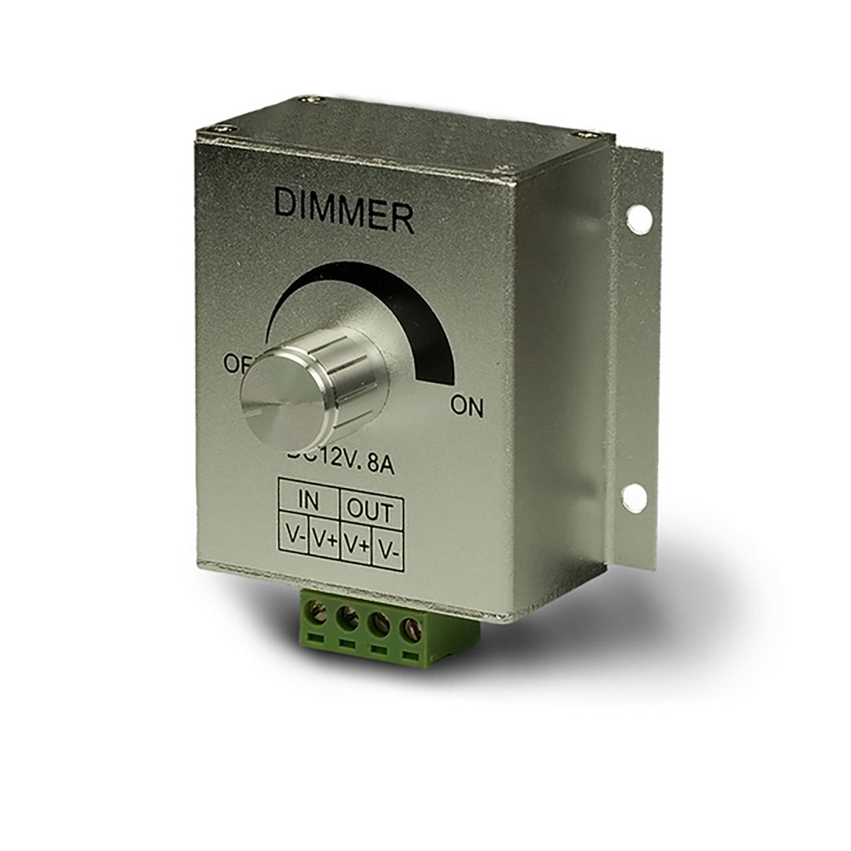 Dimmer | PWM | 1 kanaal | 12-24V | 8A