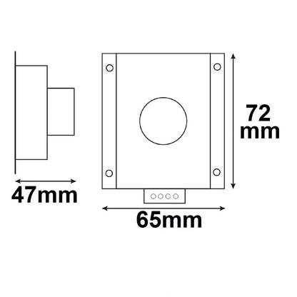 Dimmer | PWM | 1 kanaal | 12-24V | 8A