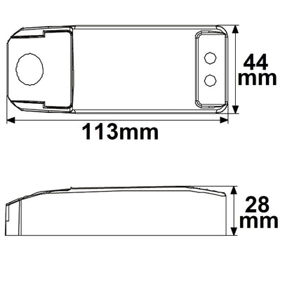 LED driver | 12V AC | 0-70VA | dimbaar | SELV