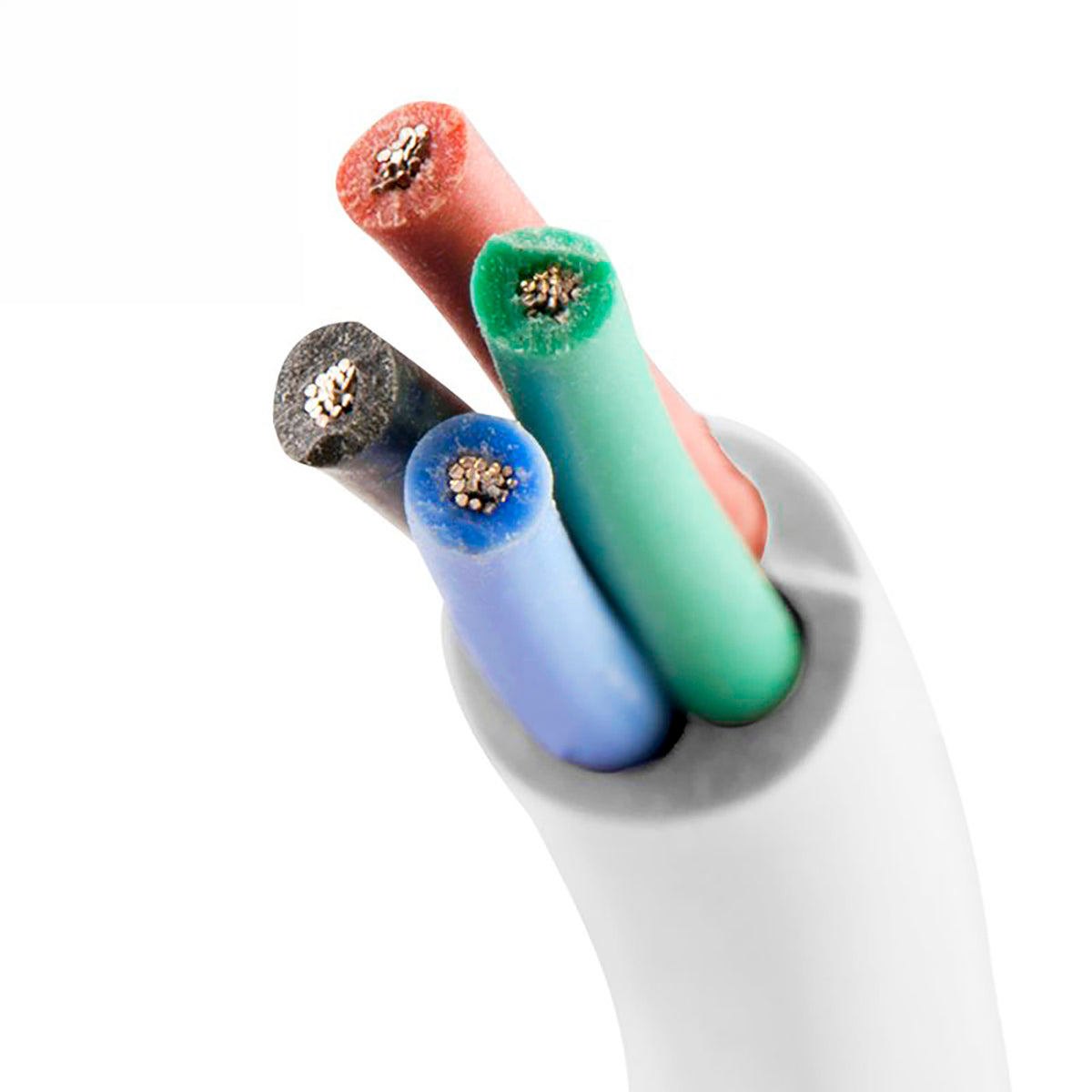 Kabel | RGB 4-polig | 0,5mm² | siliconen | per meter