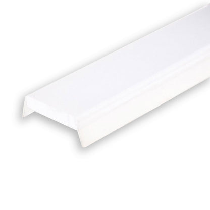 MILKY | Profielaccessoire | afdekking melkwit glad | voor MINI/MAXI/ROUND/CORNER10 | 200cm