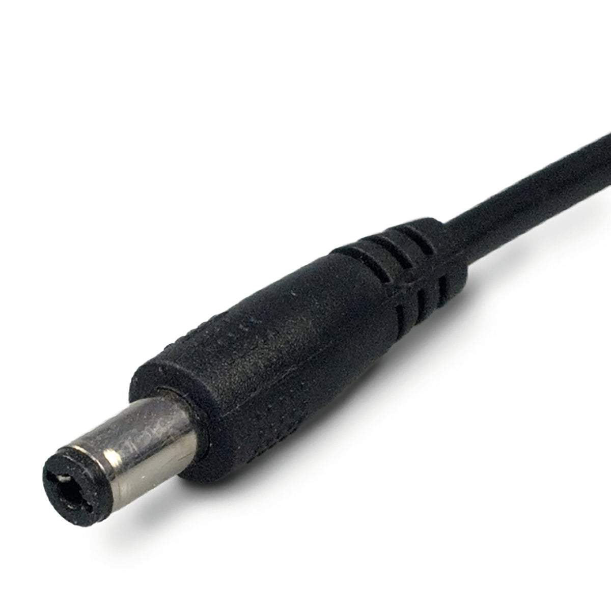 Kabel | aansluitkabel met ronde stekker male | 1,5m | zwart