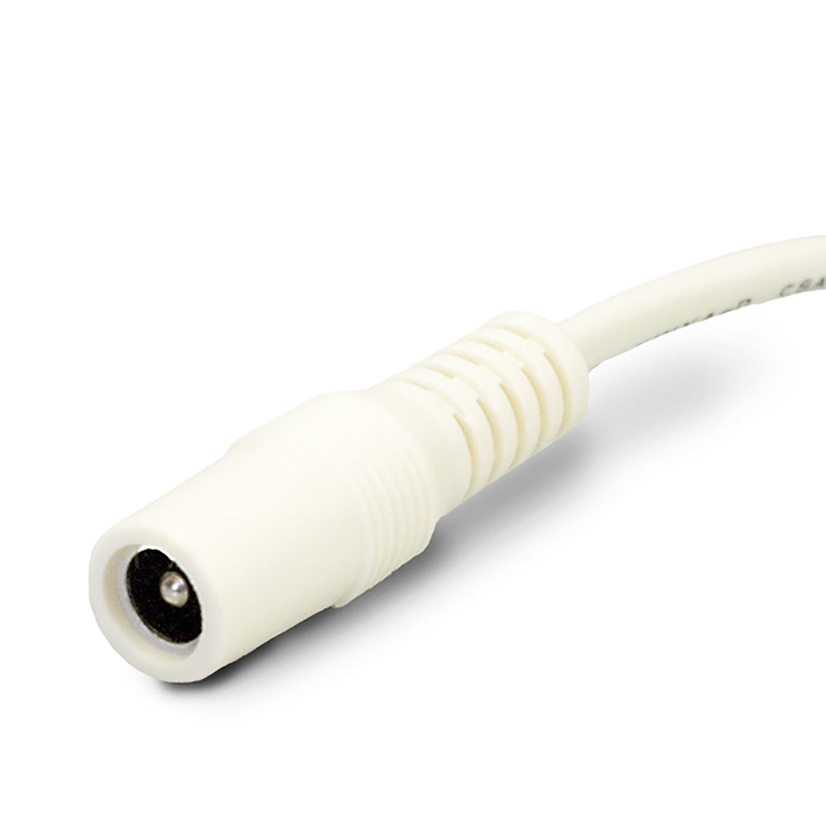 Kabel | aansluitkabel met ronde stekker female | 1,5m | wit