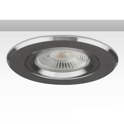 BRUSH TWO | Inbouwframe | rond | zaagmaat 68mm | kantelbaar | voor GU10/MR16