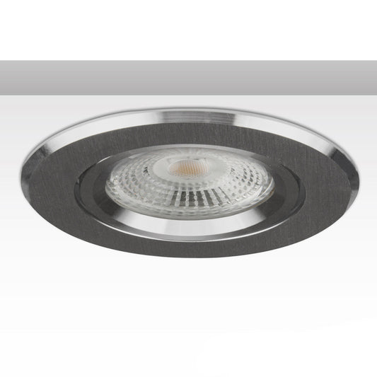 BRUSH TWO | Inbouwframe | rond | zaagmaat 68mm | kantelbaar | voor GU10/MR16
