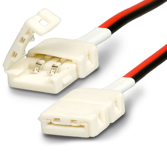 C1-28 | Connector | clipverbinder met kabel | 2-polig | LED-strip 8mm | IP20 | max. 5A