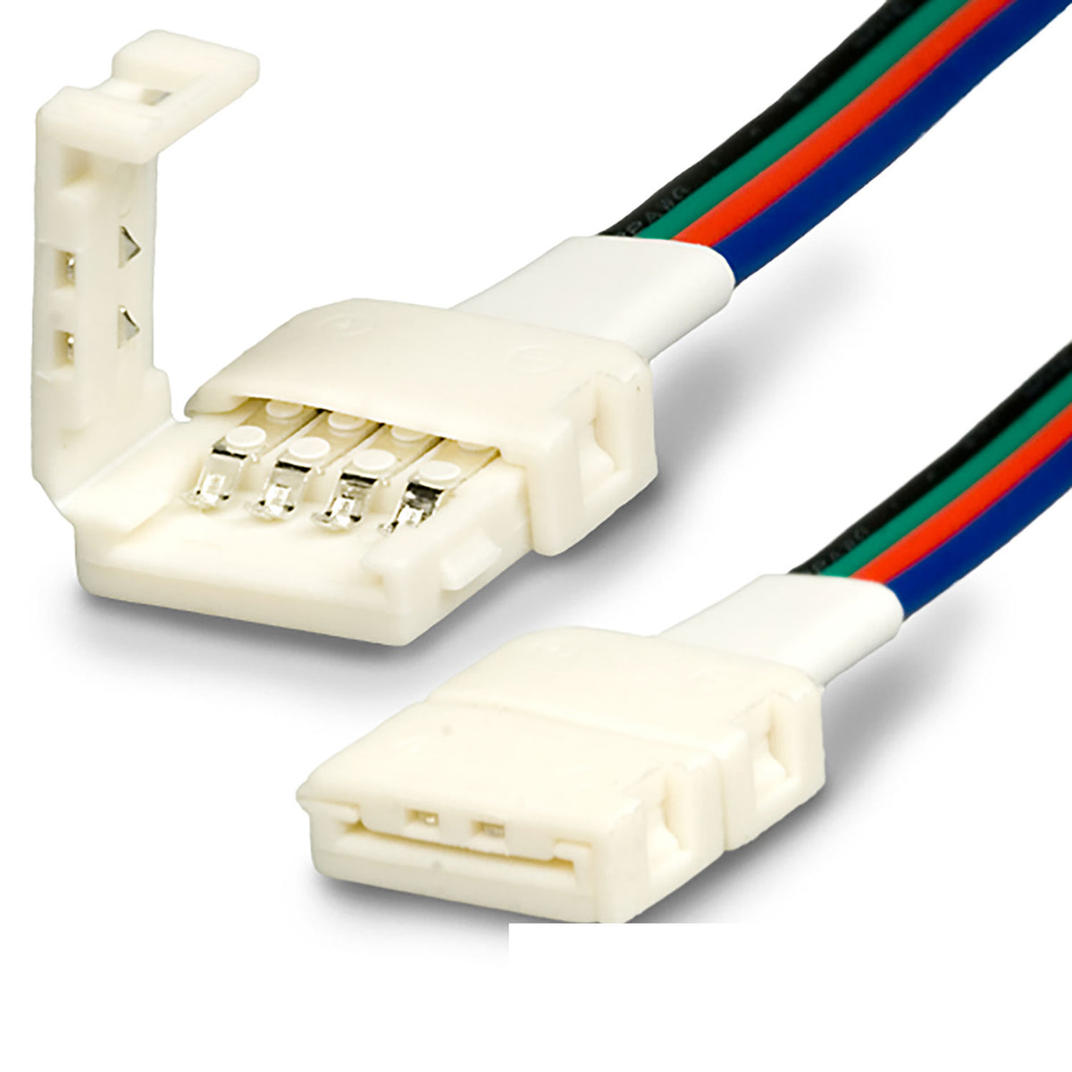 C1-410 | Connector | Clipconnector met kabel 178mm | 4-polig | LED-strip 10mm | IP20 | max. 5A