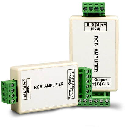 Controller | Mini RGB PWM versterker | 3 kanalen | 12-24V | 3x4A