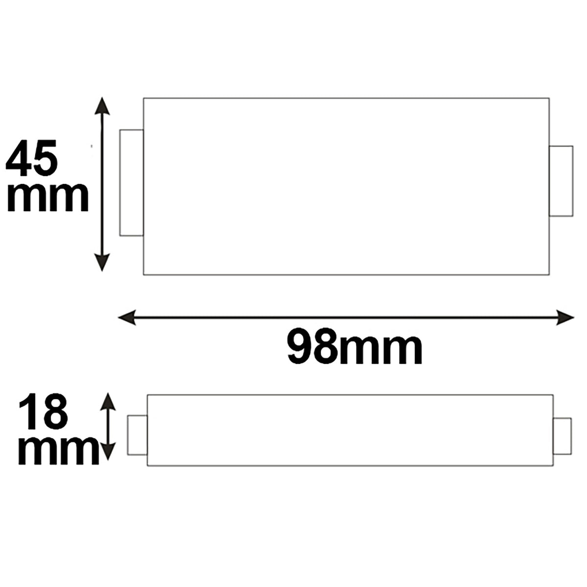 Controller | Mini RGB PWM versterker | 3 kanalen | 12-24V | 3x4A
