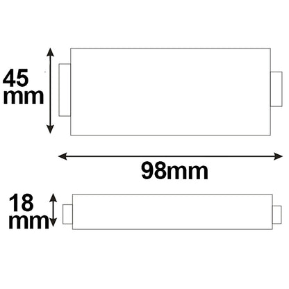 Controller | Mini RGB PWM versterker | 3 kanalen | 12-24V | 3x4A