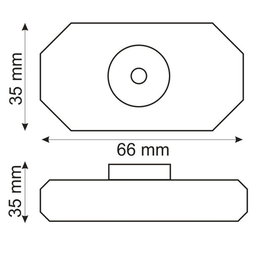 Dimmer | Draaidimmer | 12-24V | 2A | max. 48W | ronde stekker | zwart