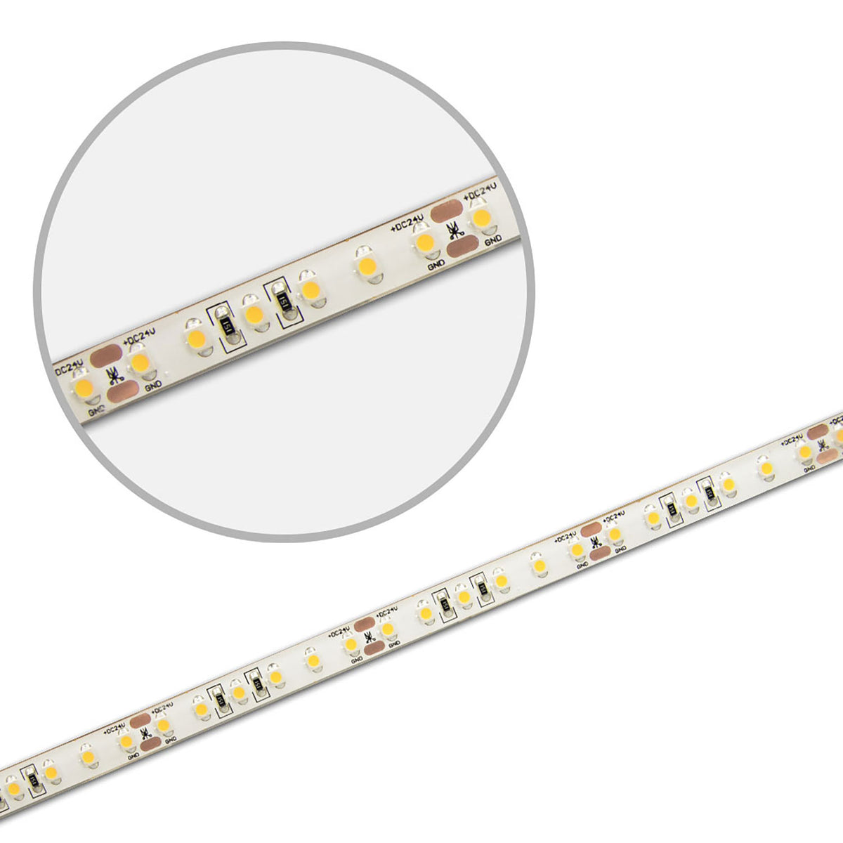 AQUA827 | LED-strip | 5m | 2700K | 10W/m | 24V | IP68