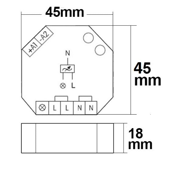 Eltako | Dimmer | universele drukknopdimmer | 230V | 400VA