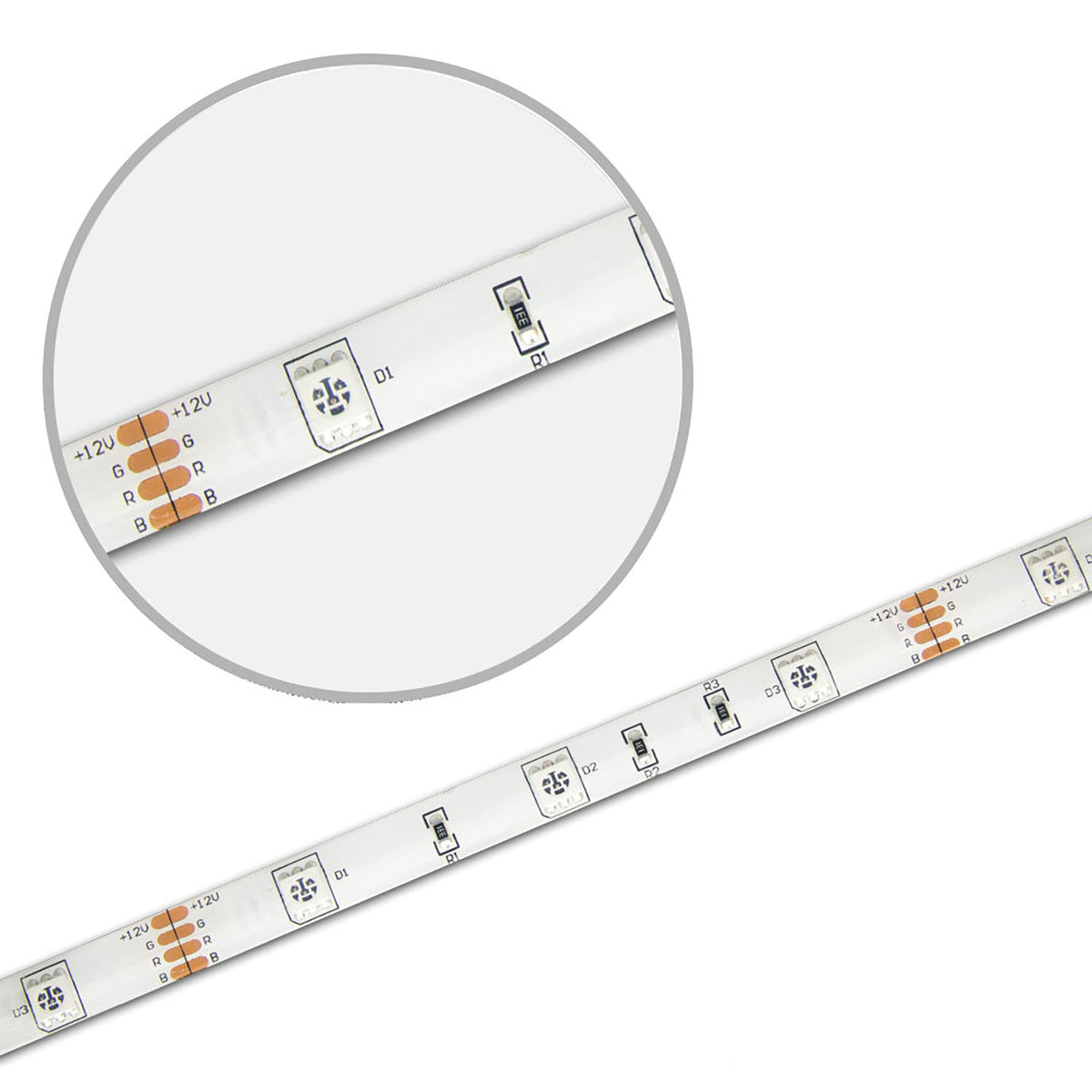SIL-RGB | LED-strip | 5m | RGB | 7,2W/m | 12V | IP66