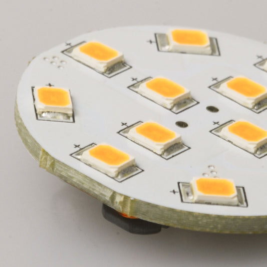 G4 | LED-lamp | 12SMD | pin zijkant | 3000K | 2W