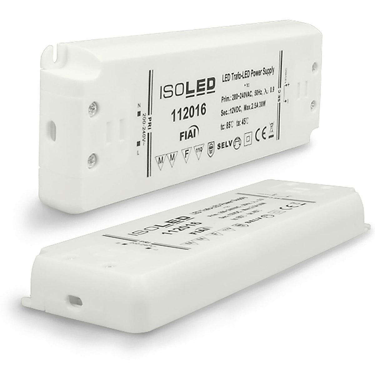 LED driver | 12V | 0-30W | SELV | ultraplat