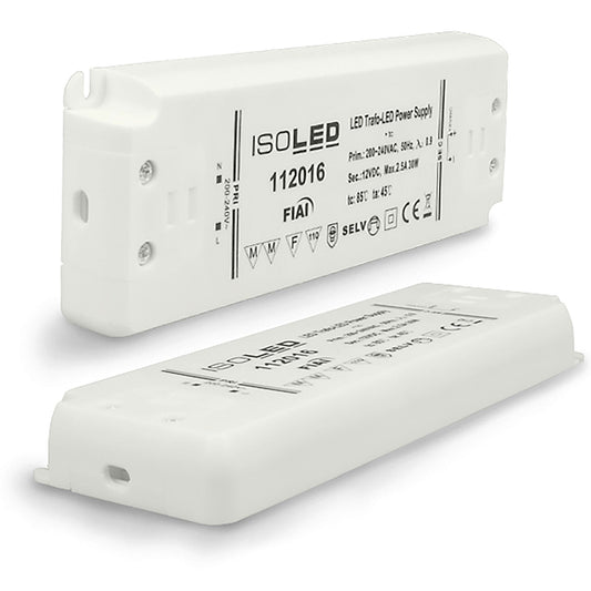 LED driver | 12V | 0-30W | SELV | ultraplat