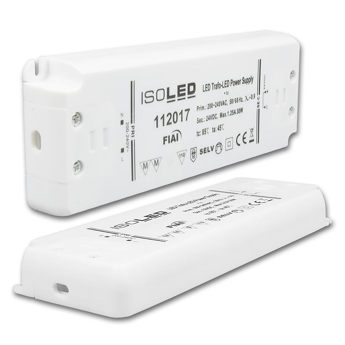 LED driver | 24V | 0-30W | SELV | ultraplat