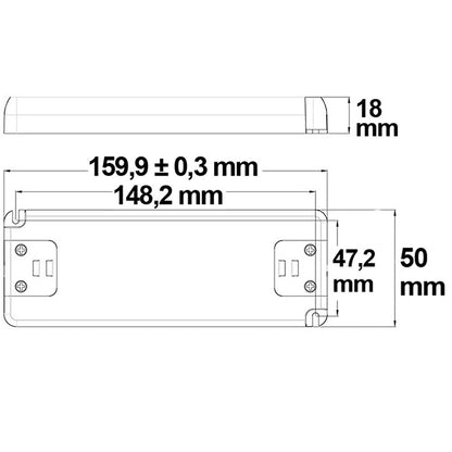 LED driver | 24V | 0-30W | SELV | ultraplat