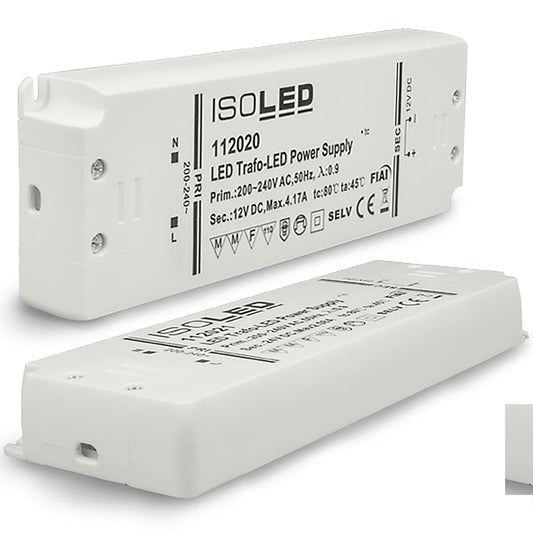 LED driver | 12V | 0-50W | SELV | ultraplat
