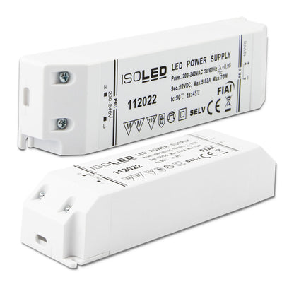 LED driver | 12V | 0-70W | SELV | plat
