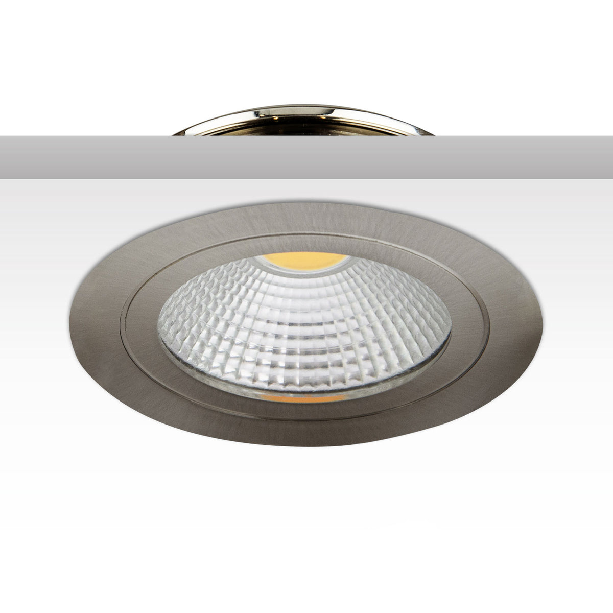 COB | Inbouwspot | met reflector | 2700K | 5W | 60° | geborsteld nikkel